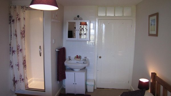 Worswell Barton B&B cellar shower 2012.jpg